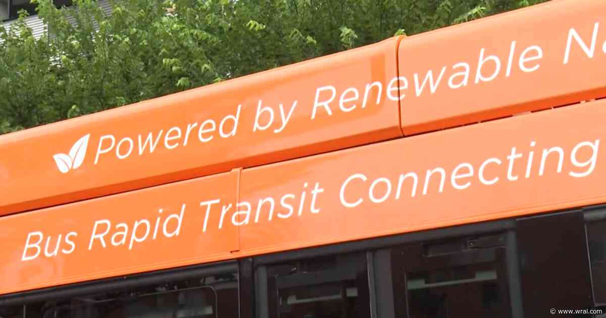 Design to be unveiled for Western BRT, a bus rapid transit line connecting Raleigh and Cary