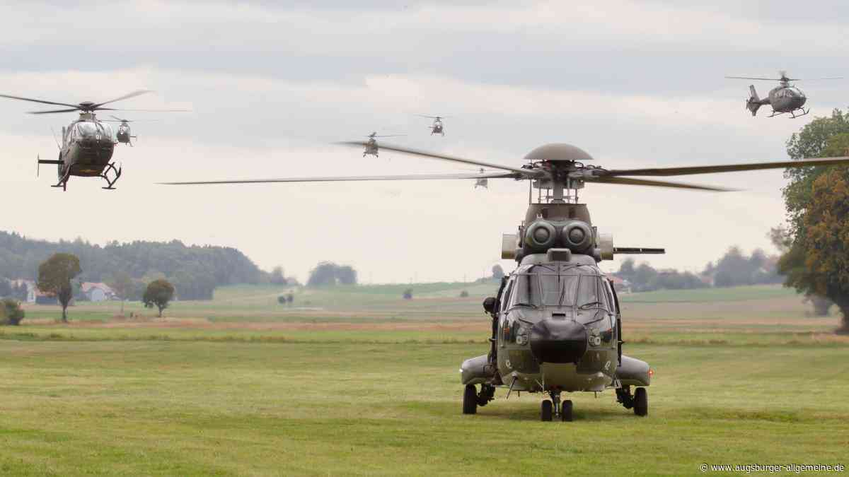 Die Schweizer kommen! Wieso 8 Militärhubschrauber nahe dem Unterallgäu landeten
