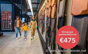 Ontvang tot 475 euro cashback bij een bezoek aan de wienerberger showrooms
