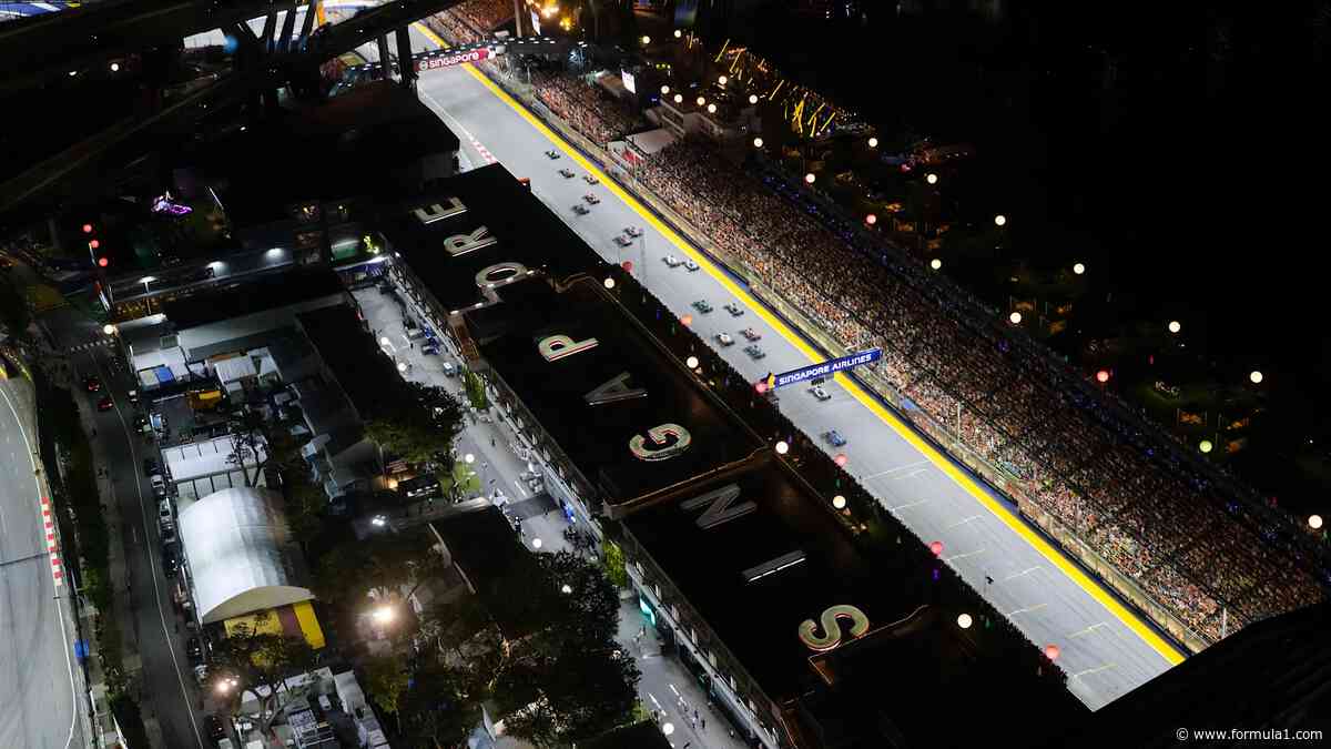 What is the weather forecast for the Singapore Grand Prix?