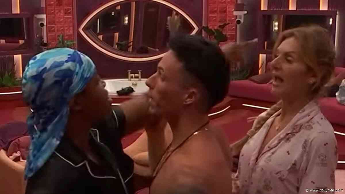 Big Brother is rocked by biggest row of the series as Pauline is removed from the bedroom and restrained after leaving another housemate in tears