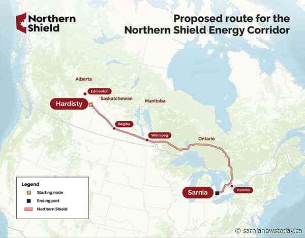 Sarnia mayor wants Ottawa to expedite Northern Shield Pipeline