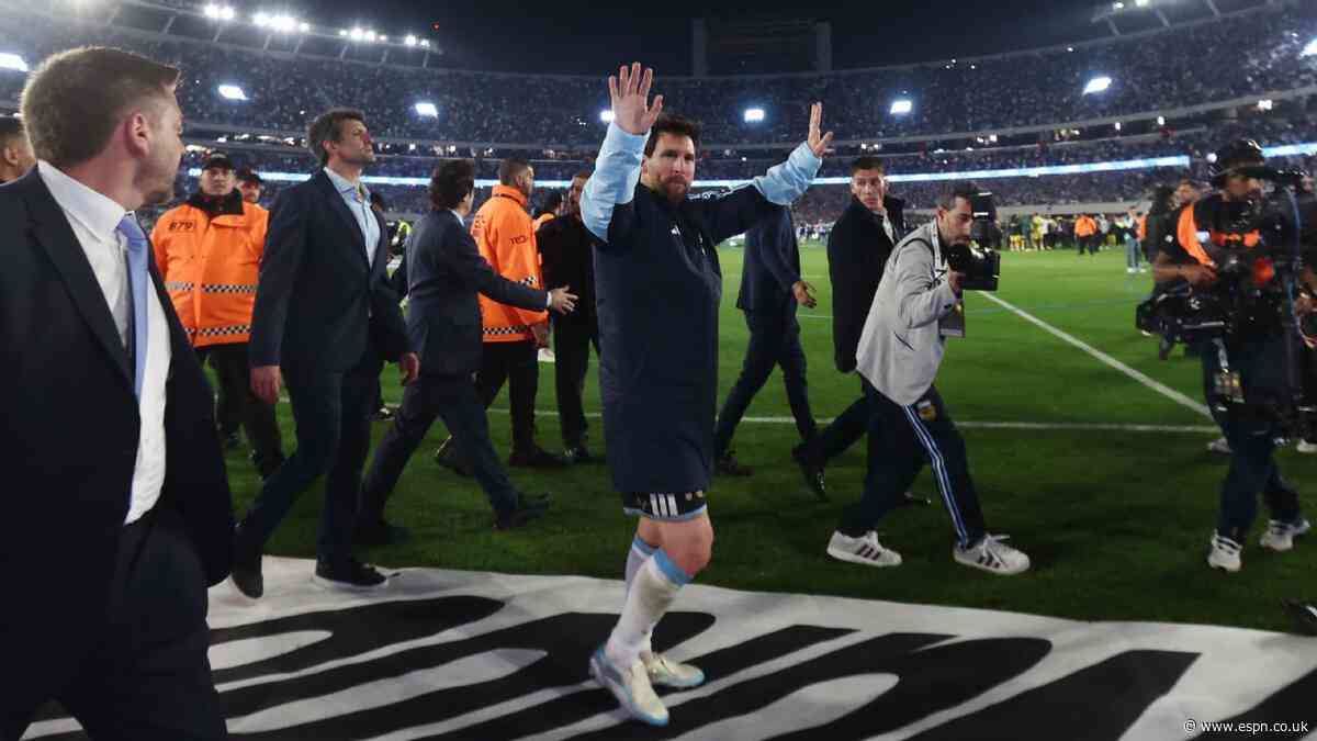 Messi's final Argentina match was an emotional send-off worthy of a legend