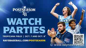 Rays to host Game 3 Watch Party at Tropicana Field