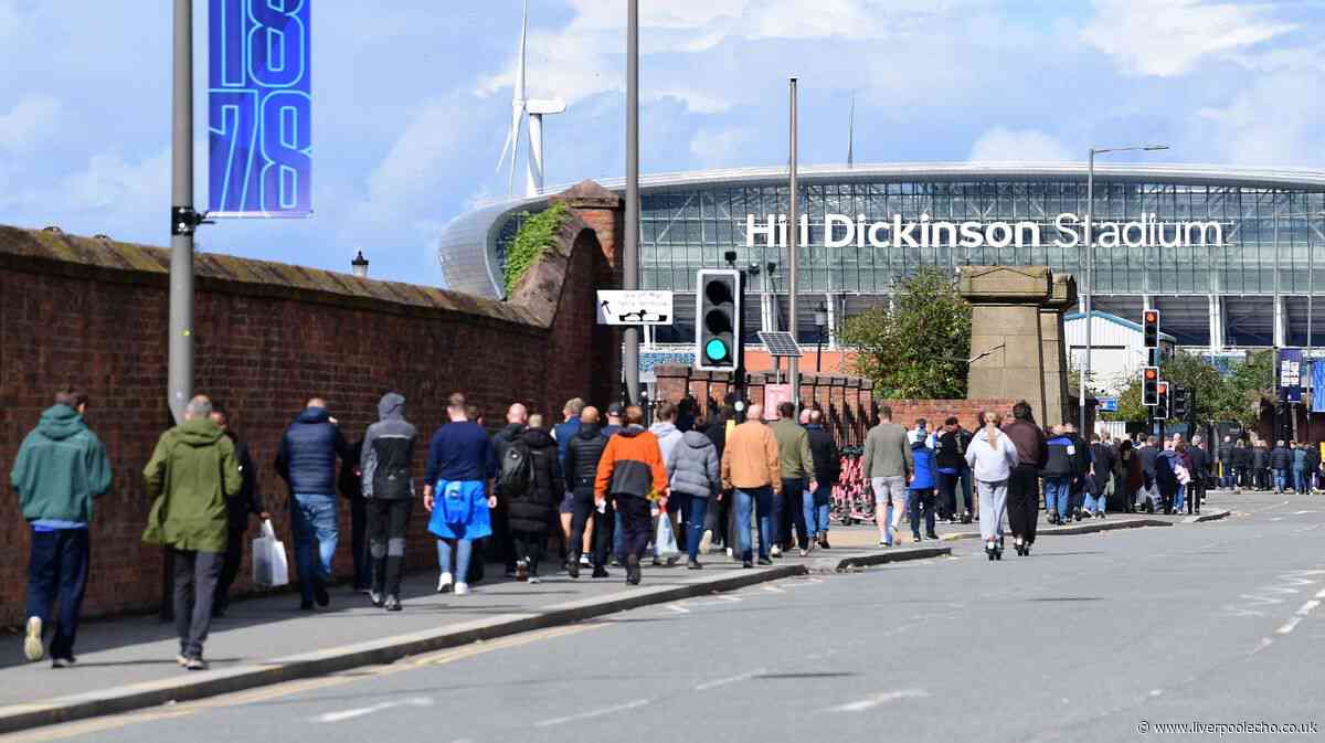 Warning issued to Everton fans travelling to the Hill Dickinson Stadium