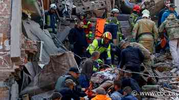 Russian missile, drone assault leaves at least 12 dead across Ukraine