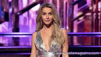 Julianne Hough slips into Mariah Carey’s skintight mini dress with daring hair extensions
