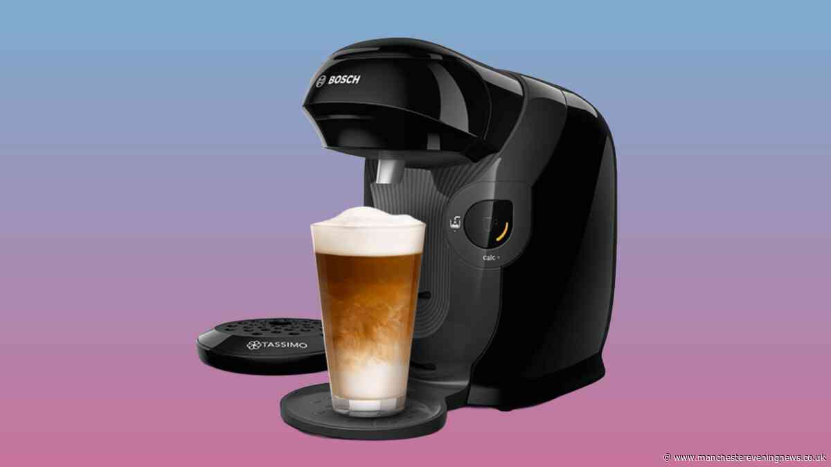 Tassimo coffee machine makes 'perfect cup' and 'looks lovely in my kitchen' is £65 off