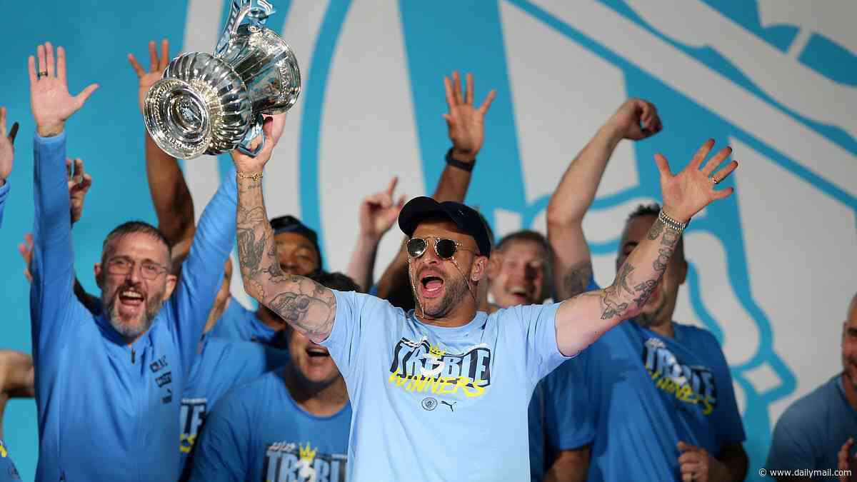 Kyle Walker admits Man City's guilty verdict 'doesn't look great' but defiantly insists club's trophies CAN'T be taken away from them during cheating era