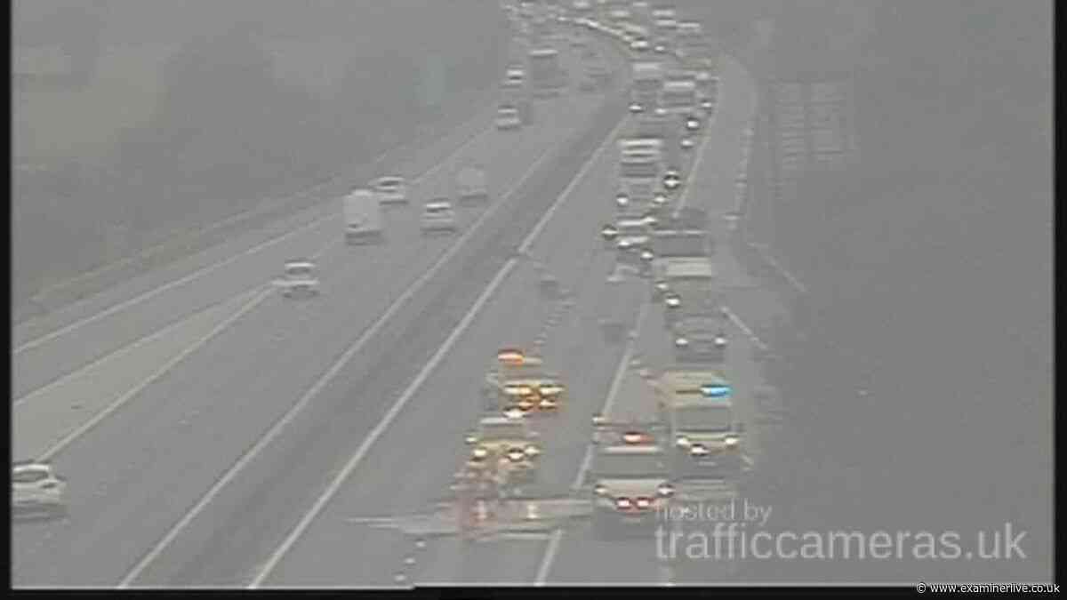 M18 crash LIVE updates as all traffic held with road shut - delays