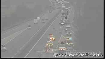 M18 crash LIVE updates as all traffic held with road shut - delays