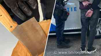 Dronken man zwaait met groot kapmes in Helmond en wordt opgepakt