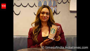 She usually creates mehendi for brides. Then her intricate design landed on a Starbucks cup and billboards