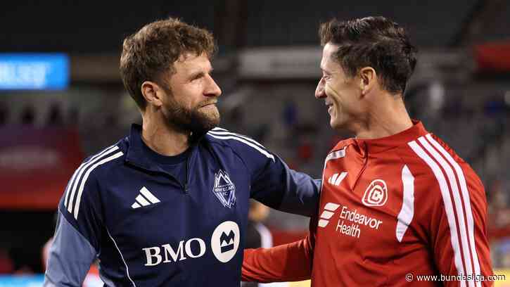 Bayern Munich legends Thomas Müller and Robert Lewandowski face off in MLS