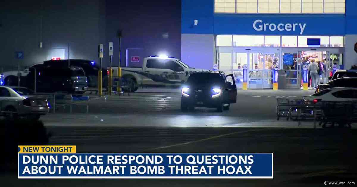 Walmart shoppers claim they were held inside during bomb threat, police chief responds