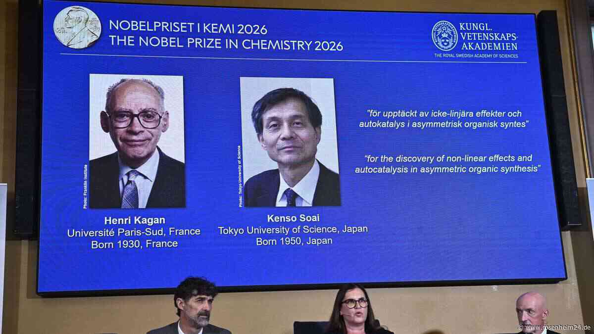 Chemie-Nobelpreis kürt wichtiges Basiswissen für Medikamente