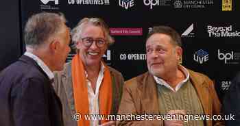Steve Coogan, John Thomson and 24 Hour Party People stars reunite in Salford to celebrate major milestone