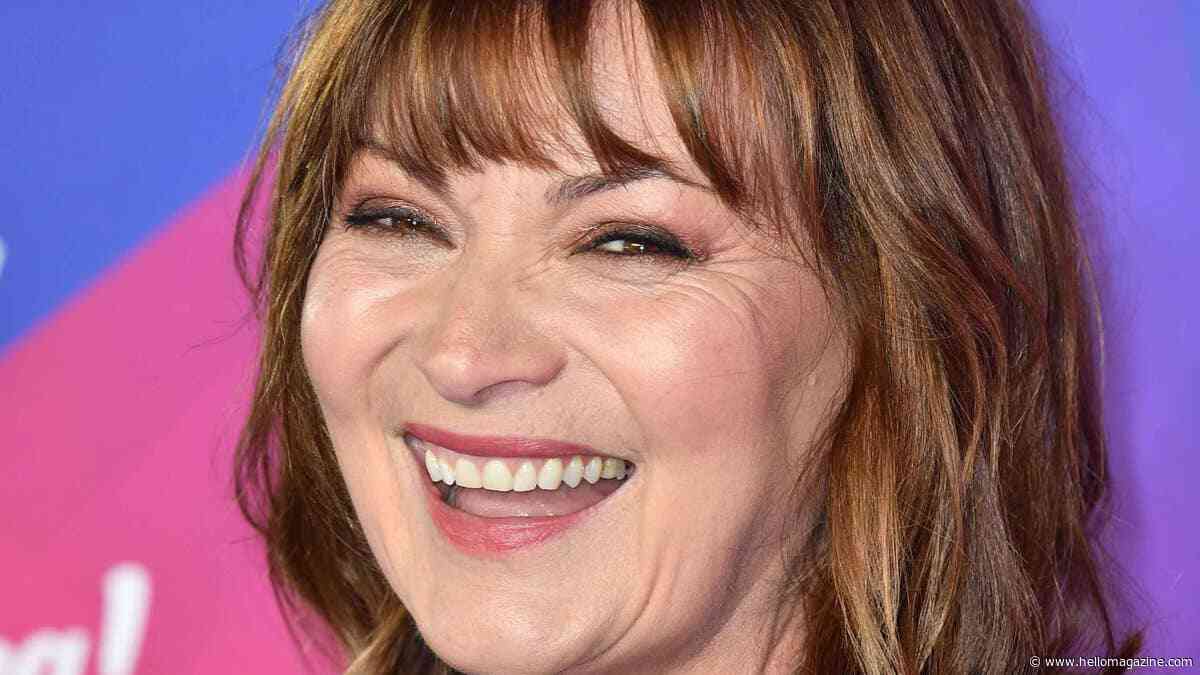 Lorraine Kelly confirms this rich hue is the single best way to wear lace this autumn
