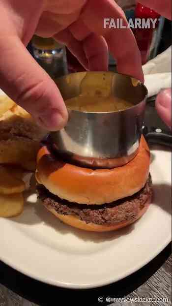 Shoulda just ordered my usual 😩 🤣 #foodfail #cheeseburgerday#cheeseburgerday #humor