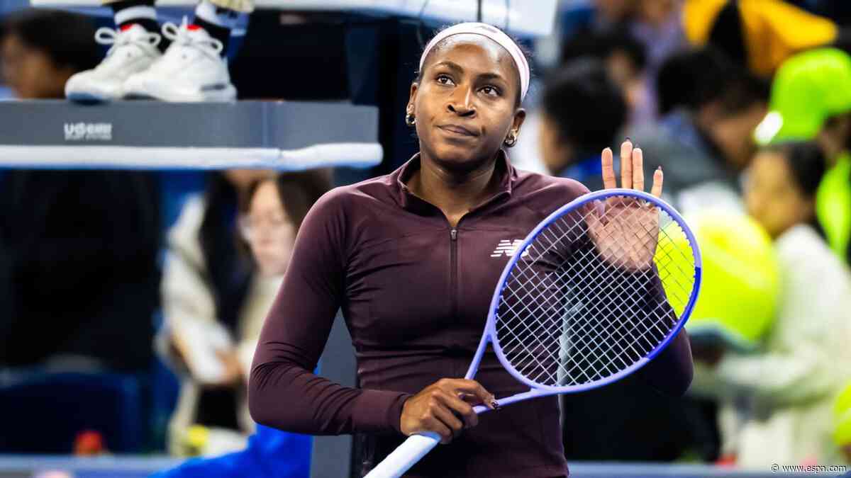 Gauff falls to Mertens, says abusive comments were 'draining'