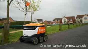 More than 12,000 Cambridgeshire residents could have groceries delivered by robots