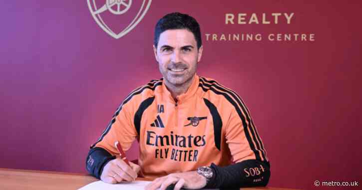Mikel Arteta makes ‘exciting’ promise after signing new Arsenal contract