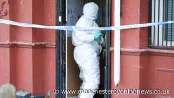 Salford murder LIVE as police tape off building with forensics at scene after man dies