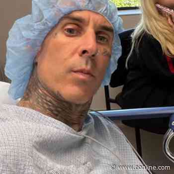 Travis Barker Shares Photos From Hospital Bed