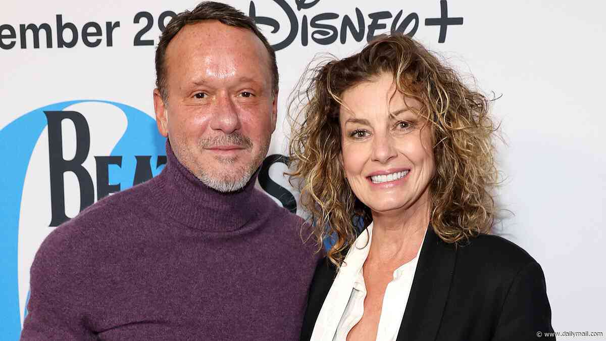 Tim McGraw celebrates 30 years of marriage to Faith Hill with rare throwback photos as he declares 'I am a fortunate man'