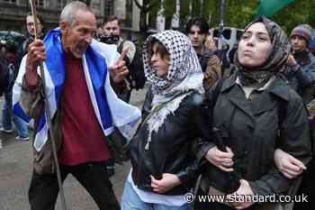Clashes and arrests amid demos on anniversary of October 7 attacks