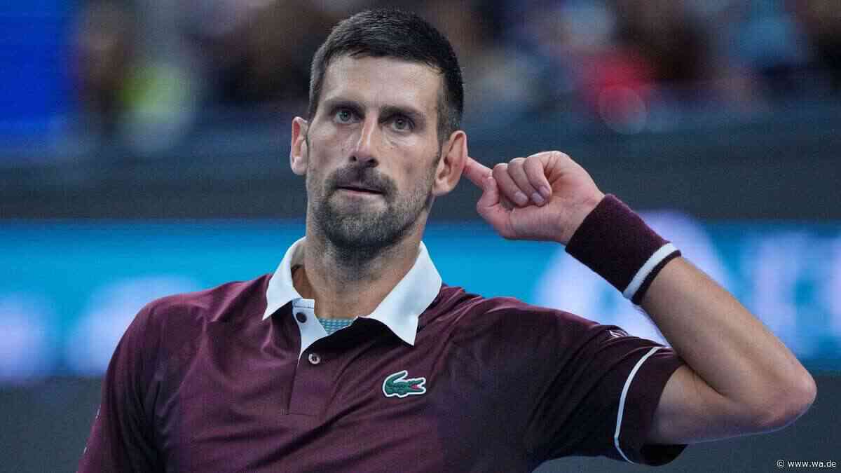 Neben Zverev profitiert auch Djokovic vom vorzeitigen Sinner-Aus
