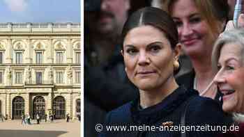 Schüsse am Königsschloss: Kronprinzessin Victoria war nur Minuten zuvor noch im Gebäude