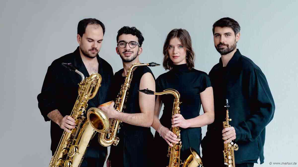 „Eine etwas verrückte Ausgehnacht“: Arcis Saxophon Quartett kommt nach Hallbergmoos