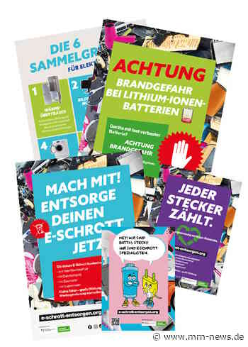 Frankenthal – Aktionswochen „Jeder Stecker zählt“- Eigen- und Wirtschaftsbetrieb Frankenthal informiert zur richtigen Entsorgung von Elektroschrott