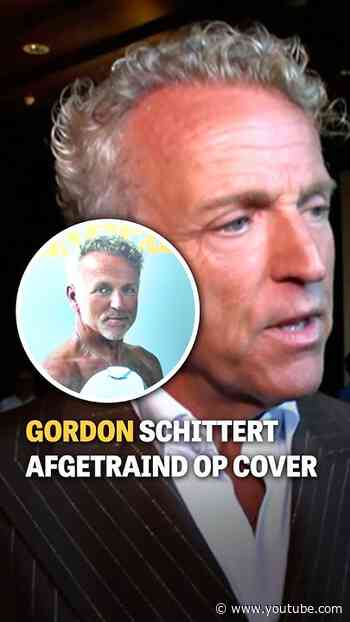 Gordon schittert afgetraind op cover