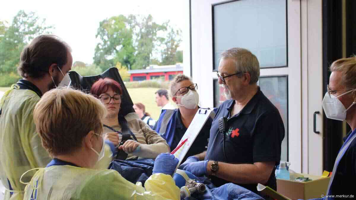 Messer, Handgranate, 30 Verletzte: Großübung an der Unfallklinik Murnau