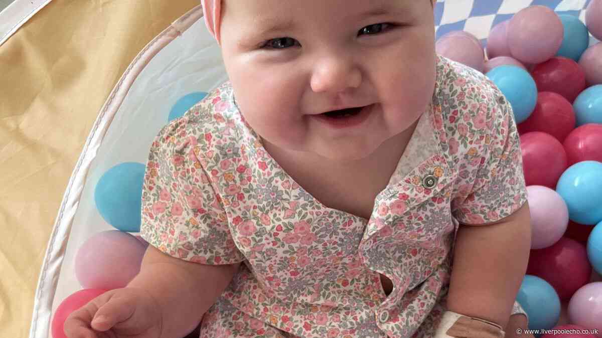 Baby rushed to Alder Hey after putting hand in gravy left in front of her at pub