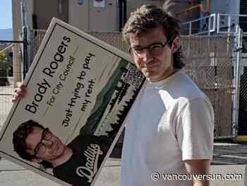 Kelowna council candidate goes viral over campaign humour