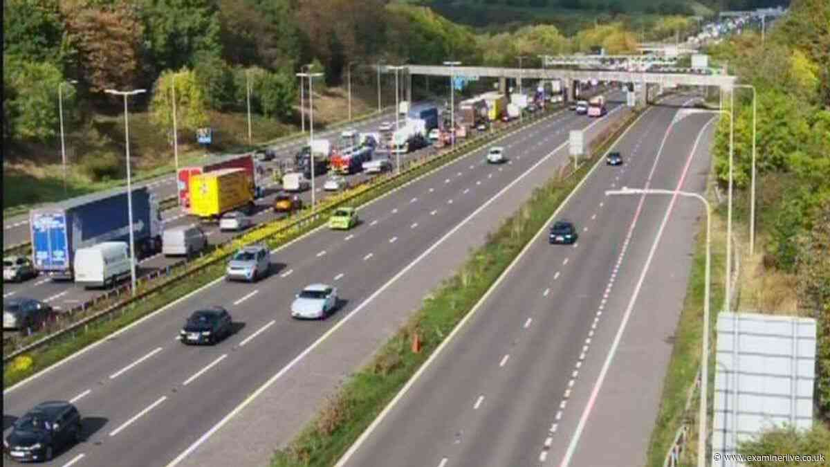 M62 crash LIVE updates as lane shut with rush hour delays
