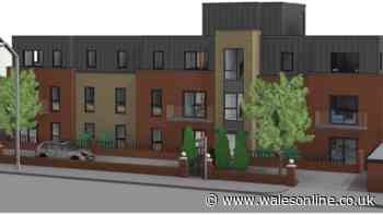 Wasteland next to busy Cardiff road set to become flats under new plans