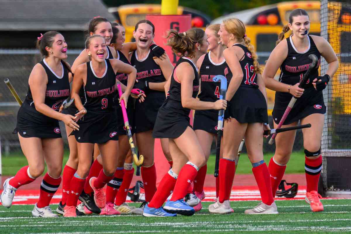 For top contender Guilderland field hockey, 'most important game is the next one'