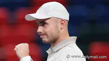 Arthur Fery sails past Marin Cilic in Shanghai Masters debut as British No1 wins his first Tour-level match since August against the former world No3