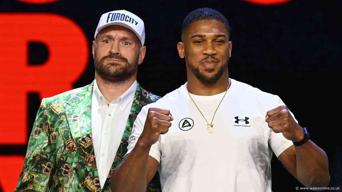 Fury vs Joshua ticket prices confirmed for Cardiff fight as warning issued