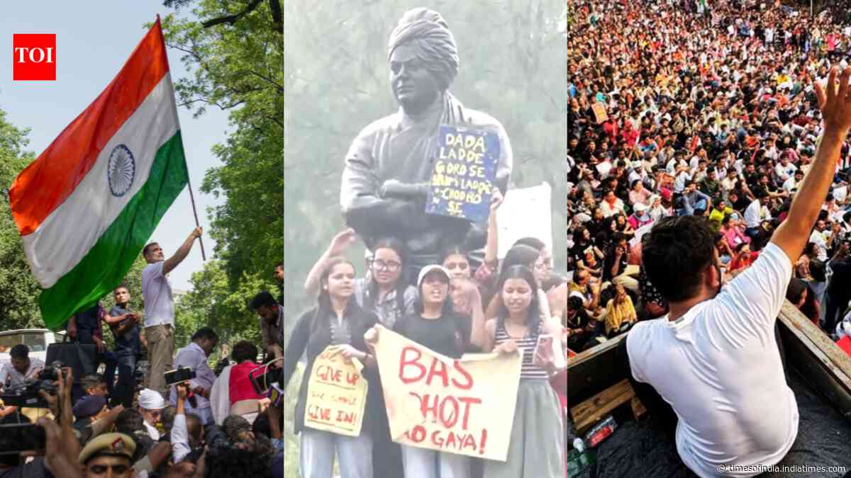 From 'vote chori' to 'chita andolan': Street protests return with a new playbook