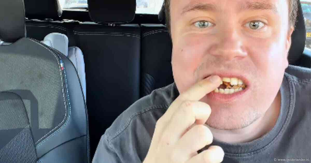 Snackspert hoort iets knakken bij opnemen smaaktest en dat blijkt zijn voortand