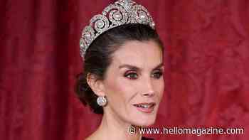 Queen Letizia is the ultimate royal Barbie in £2.6k hot pink Carolina Herrera coat