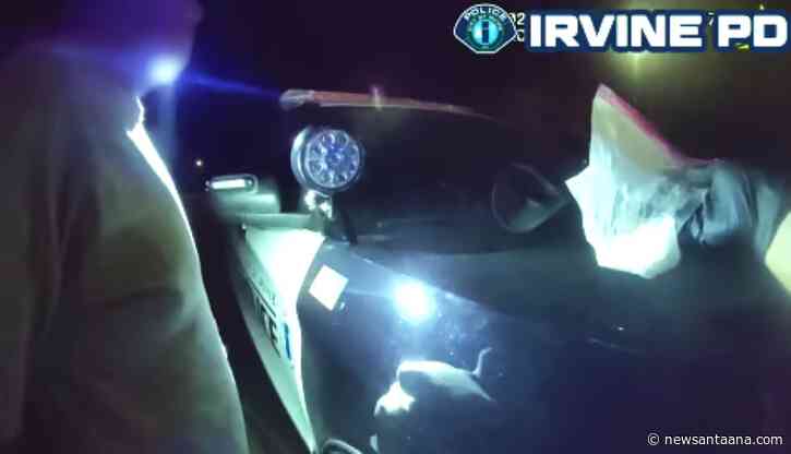 Stranded motorist turns out to be wanted suspect carrying suspected meth, Irvine Police say