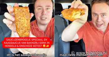 Snackspert komt naar Twente voor de saucijzenbroodjes van Bakkerij Oonk