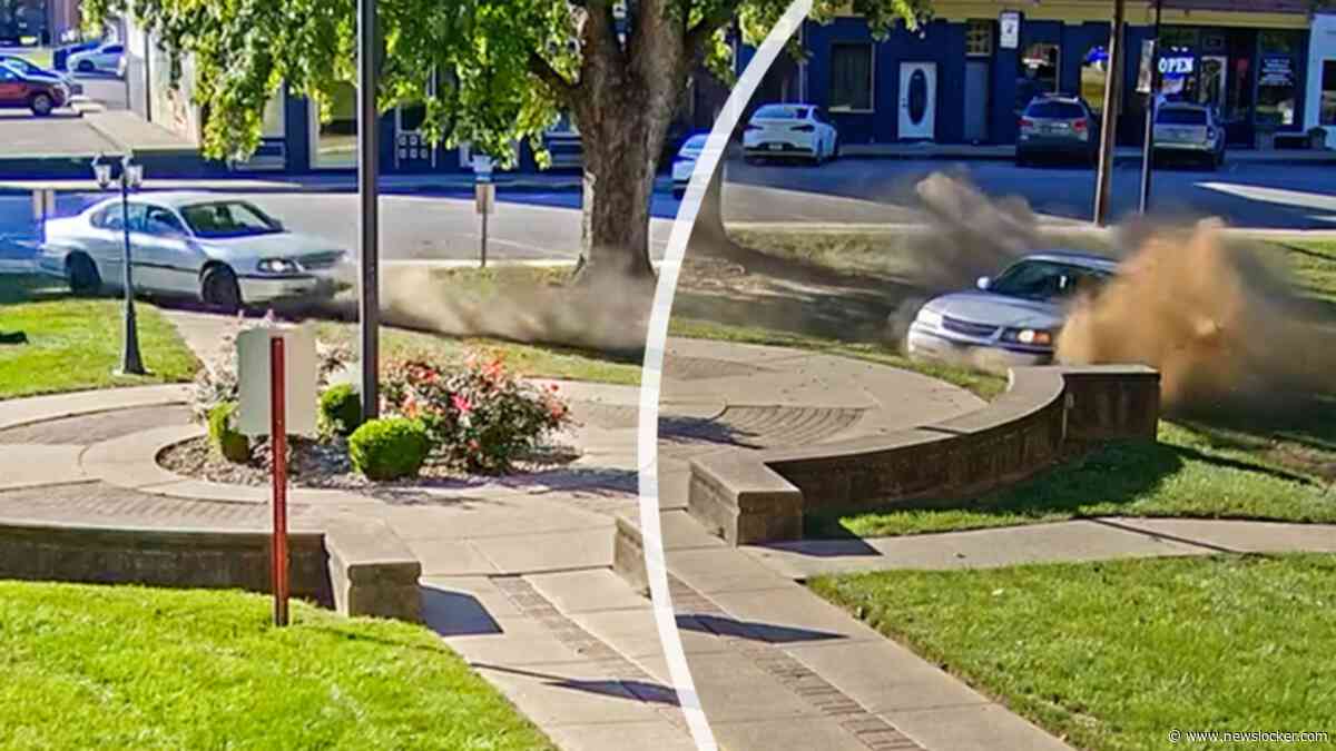 Domme dronkemansactie in de VS: vrouw (67) draait donuts op gazon van rechtbank