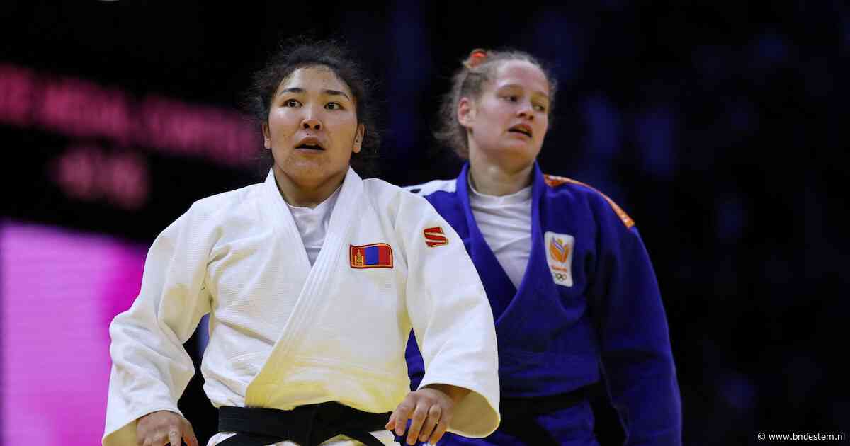 Joanne van Lieshout grijpt naast brons op WK judo in Azerbeidzjan